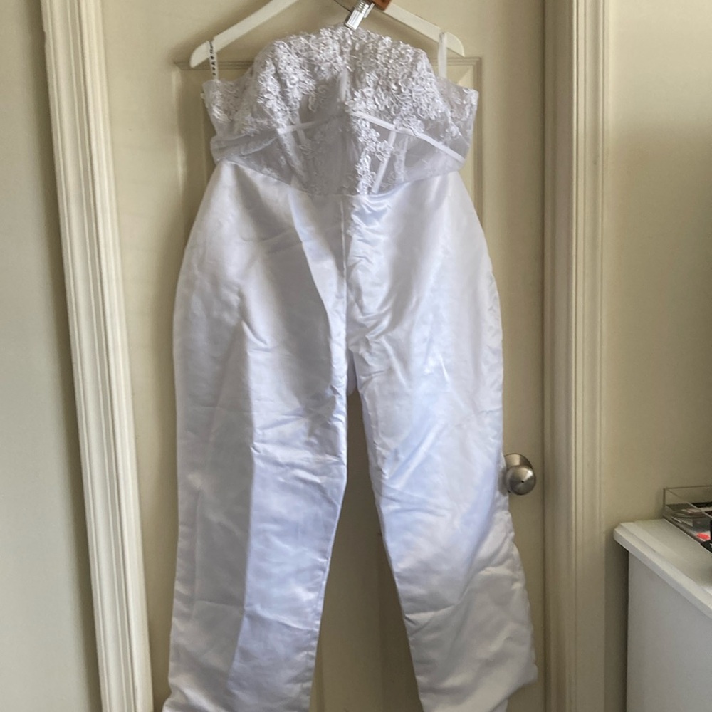 Bridal jumpsuit, Sz 1X?
